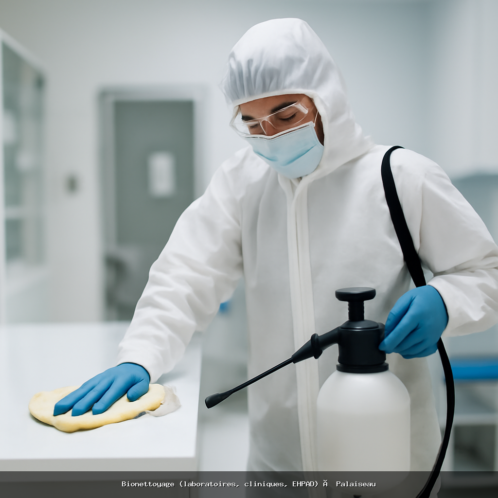 Bionettoyage (laboratoires, cliniques, EHPAD) à Palaiseau