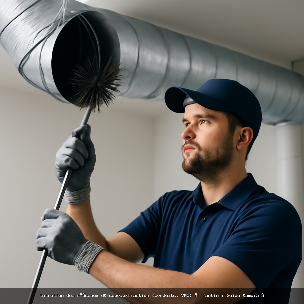 Entretien des réseaux d&rsquo;extraction (conduits, VMC) à Pantin : Guide & Tarifs 2026