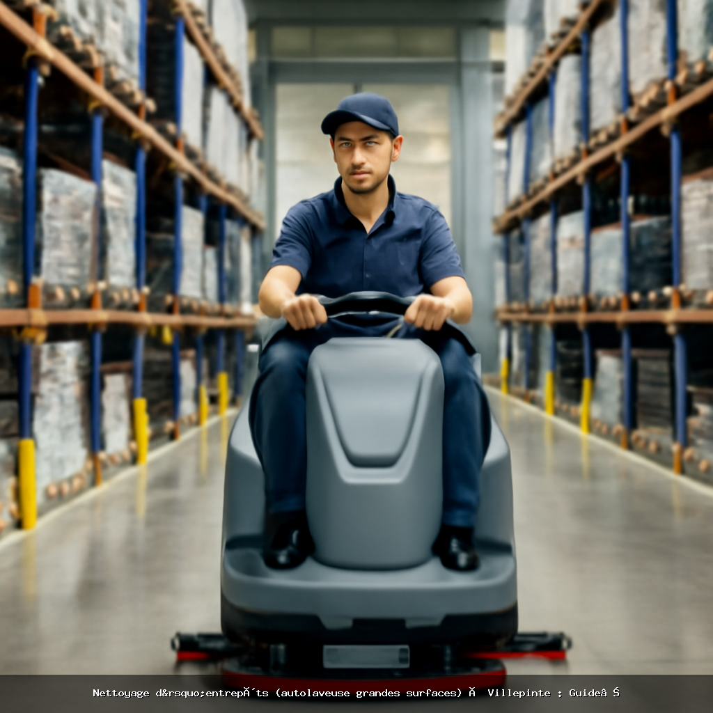 Nettoyage d&rsquo;entrepôts (autolaveuse grandes surfaces) à Villepinte : Guide Expert 2026
