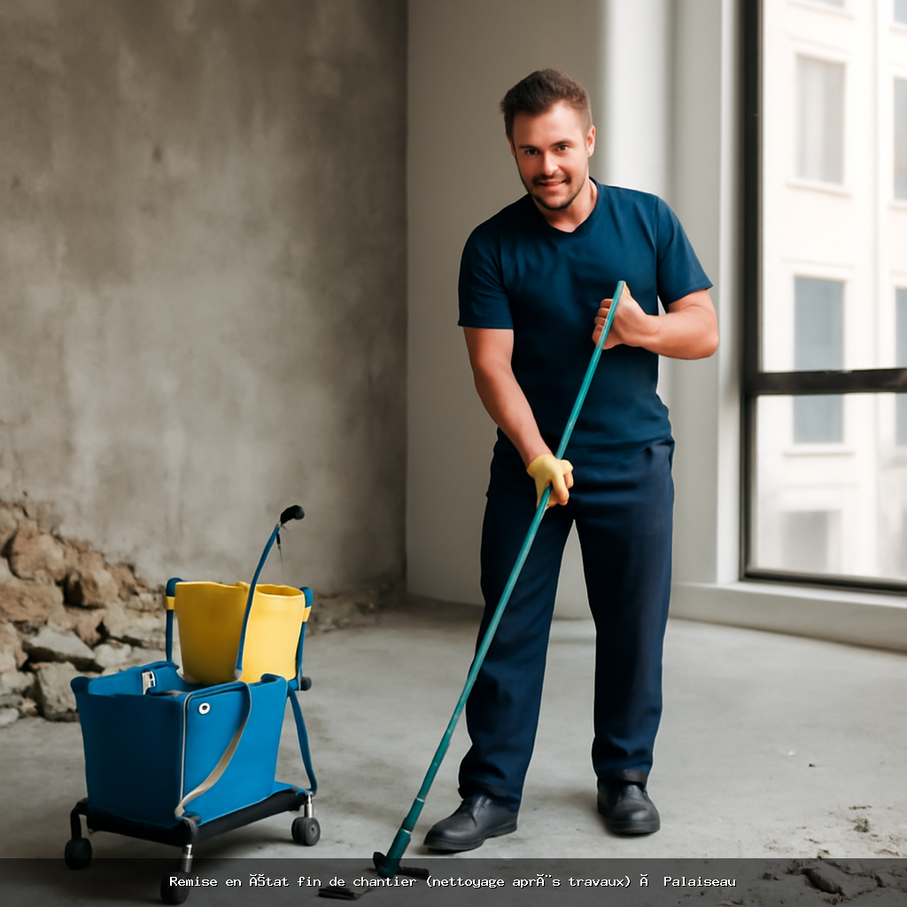 Remise en état fin de chantier (nettoyage après travaux) à Palaiseau