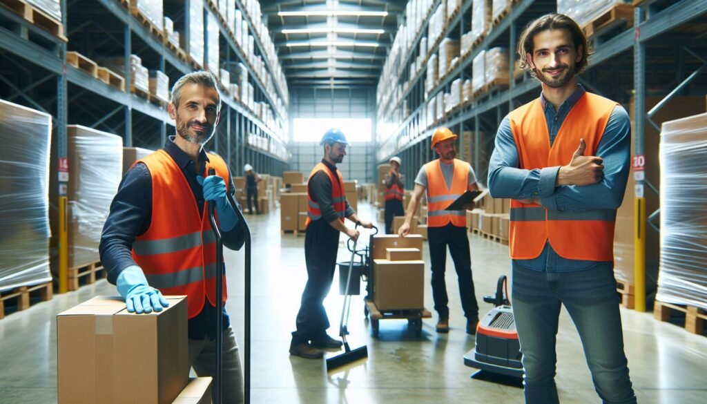 Nettoyage d'entrepôts (autolaveuse grandes surfaces) à Ivry-sur-Seine