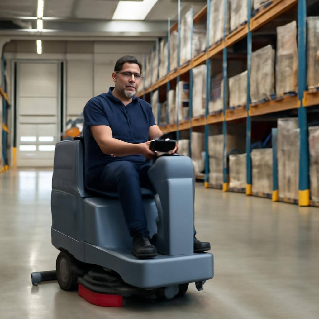 Nettoyage d'entrepôts (autolaveuse grandes surfaces) à Évry-Courcouronnes