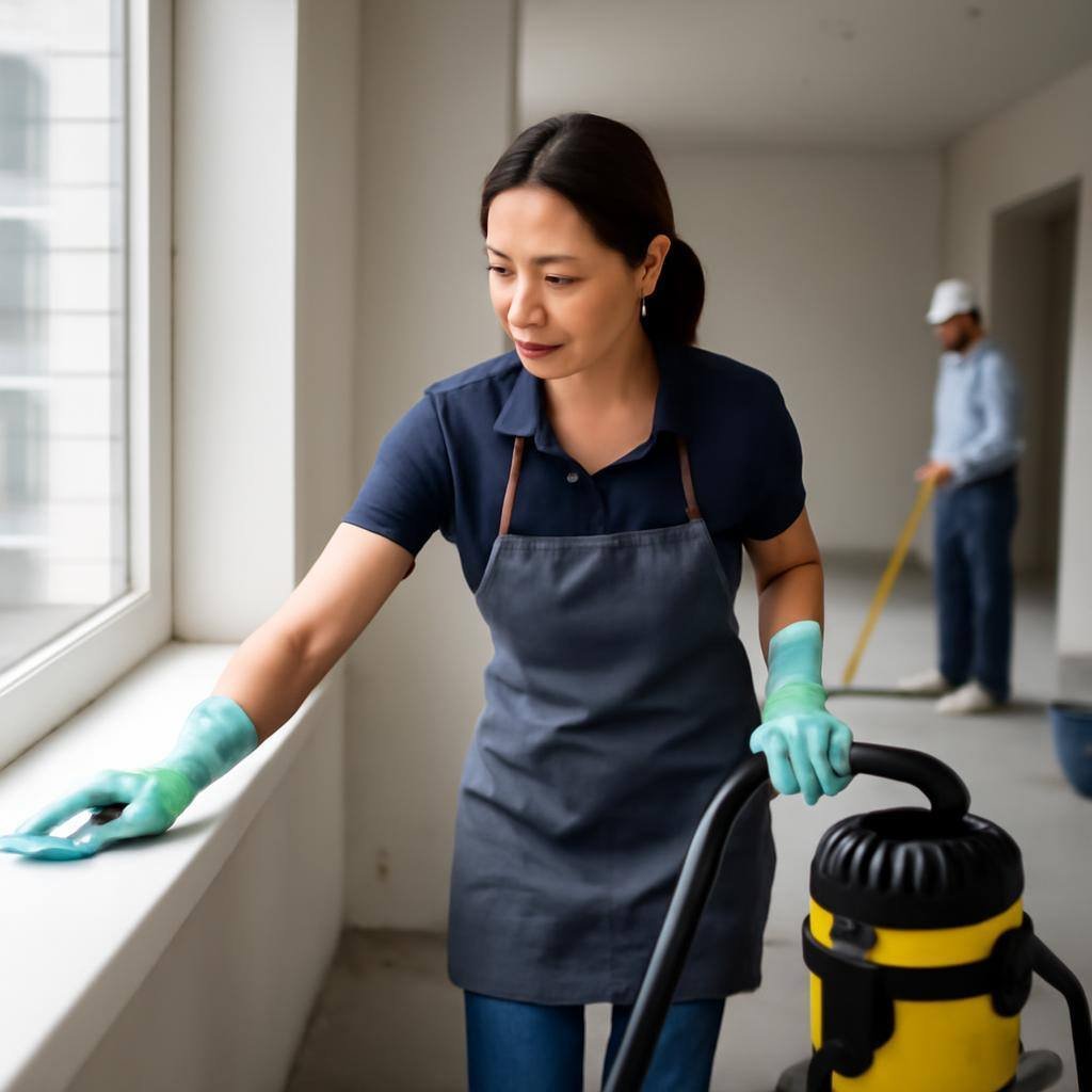 Remise en état fin de chantier (nettoyage après travaux) à Courbevoie