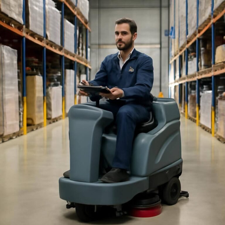 Nettoyage d'entrepôts (autolaveuse grandes surfaces) à Montreuil