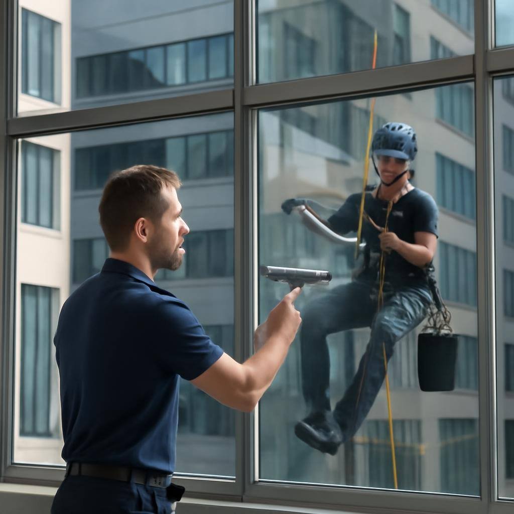 Lavage de vitres et surfaces vitrées (classique / acrobatique) à Levallois-Perret