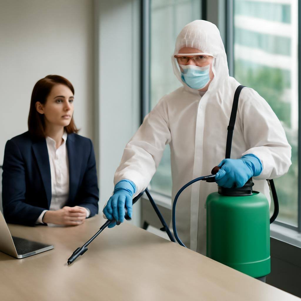 Désinfection et décontamination (virucide/bactéricide) à Courbevoie