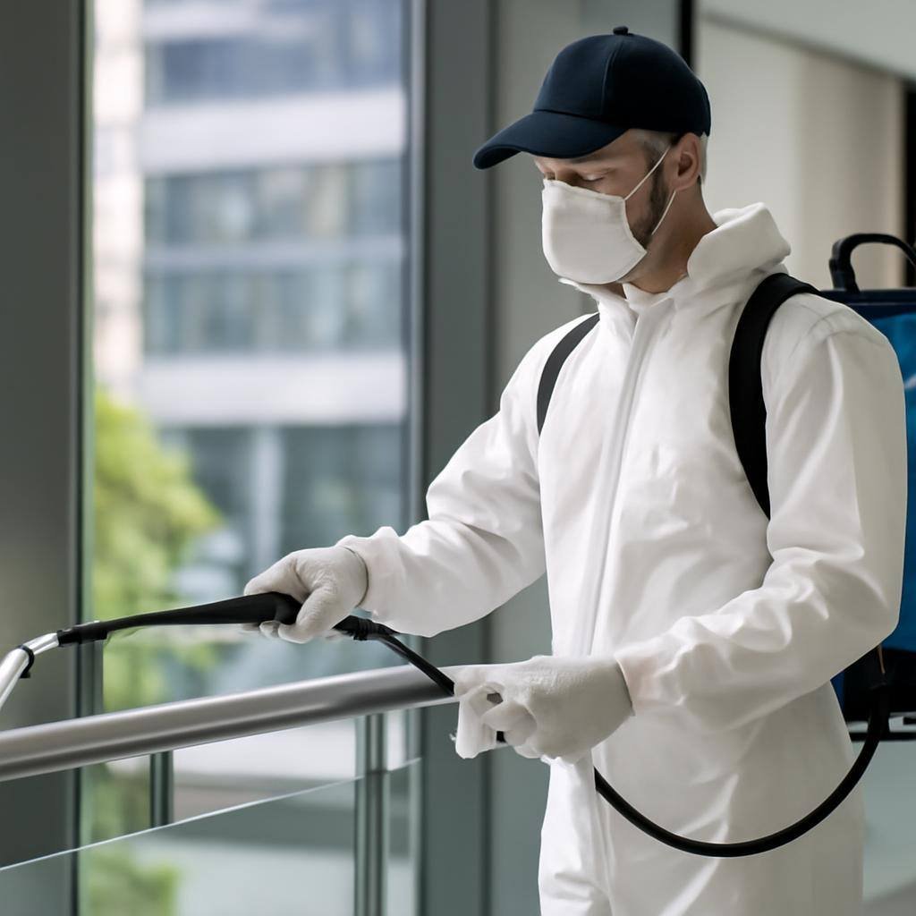 Désinfection et décontamination (virucide/bactéricide) à Puteaux